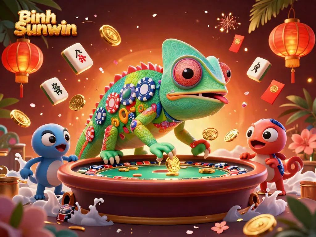 Experience Binh Sunwin's strategic gameplay with thrilling casino visuals.